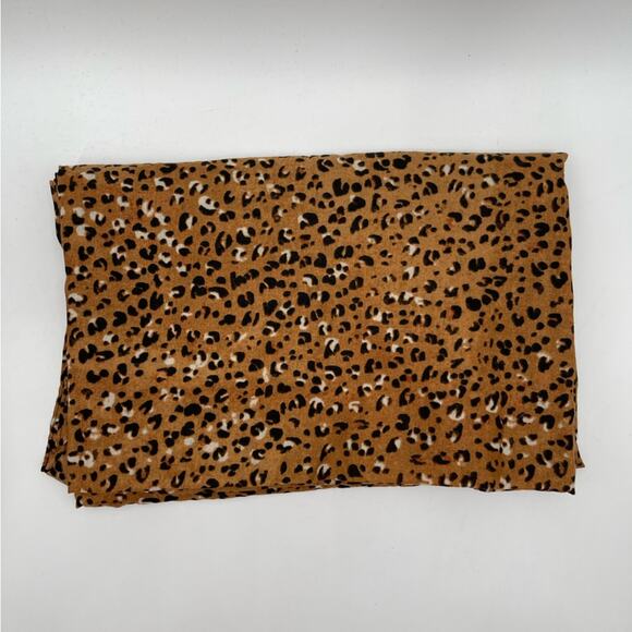 SCARF x 7 Bundle Lot of Neutral Solid & Animal Print Winter Casual Cozy H&M BCBG - Picture 9 of 12